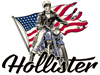 Hollister Freedom Motorcycle Rally 2015 - Marlon "The Wild One" Brando T-shirt - event promotion