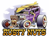 Posters en T-shirts Rusty Nuts Hot Rod Show, Waihi Beach, Nieuw Zeeland