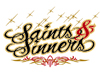 Saints & Sinners Kustom Kulture Art Show poster illustratie