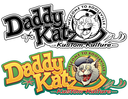 Daddy Katz Kustom Kulture logo