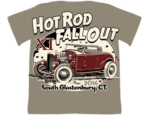 Hot Rod Fall Out T-shirt