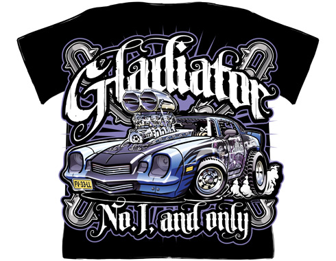 T-shirt Gladiator Camaro