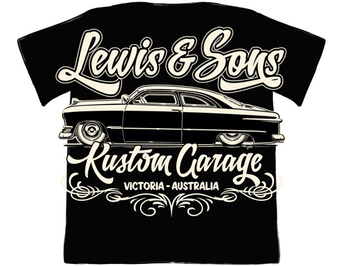 Lewis & Sons Kustom Garage logo