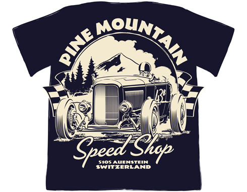 Pine Mountain Speed Shop T-shirt