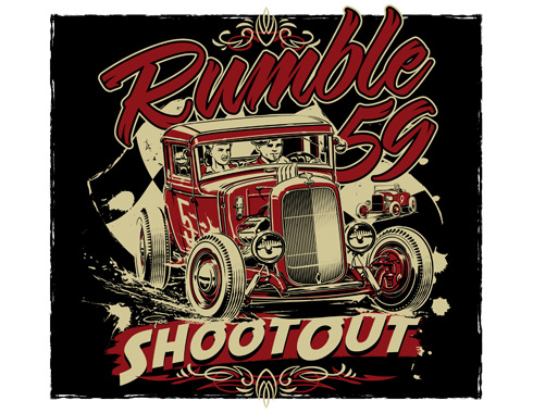 Rumble59 T-shirt ontwerp