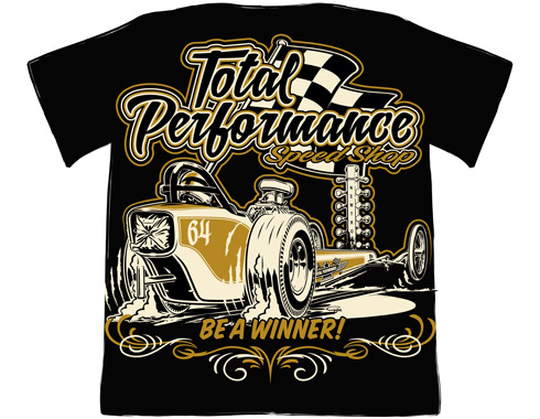 Total Performance Motorsport T-shirts