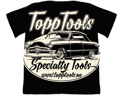 Topp Tools - T-shirt logo design<